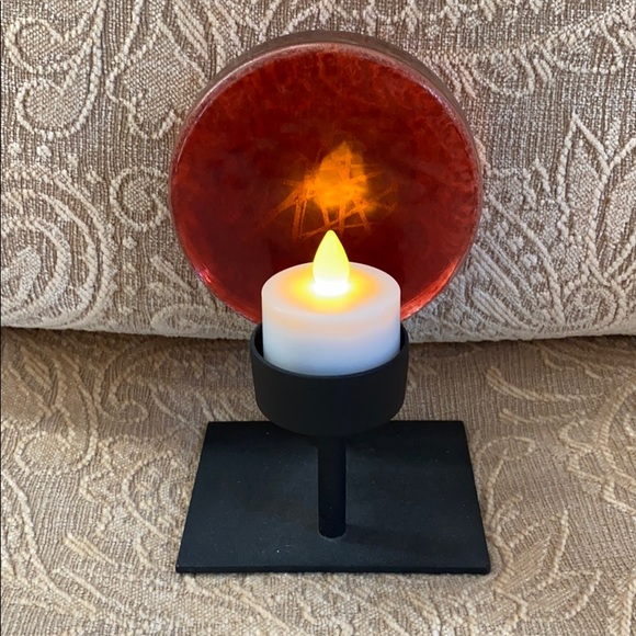 Steninge Slott Signed Art Glass Candleholder - Picture 7 of 8